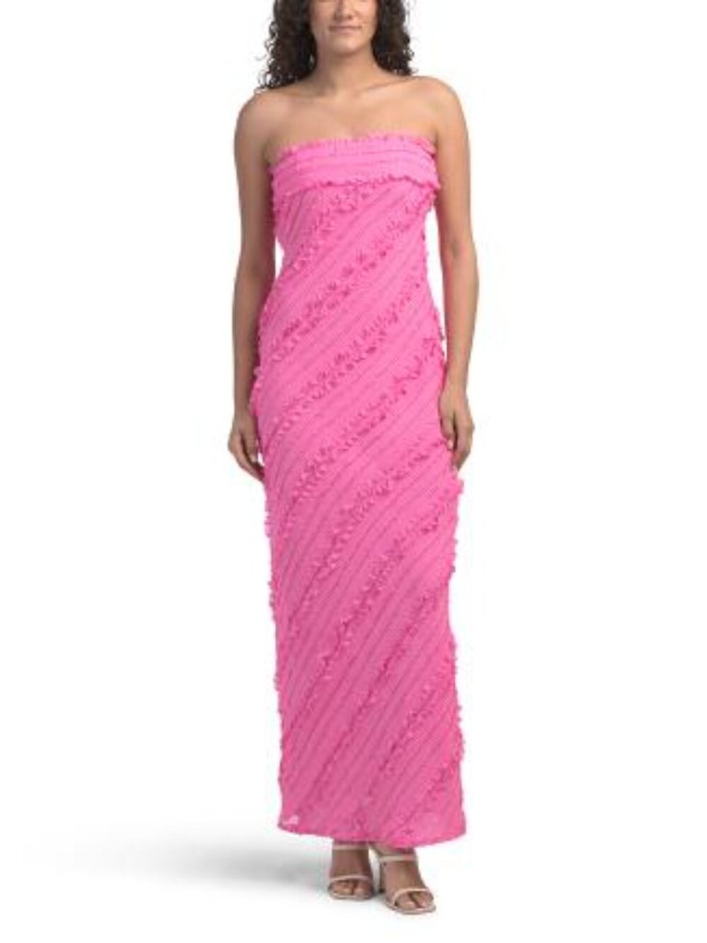 ENDLESS ROSE Strapless Ruffled Maxi Dress - Picture 5 of 5